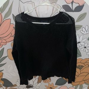 American Eagle crochet sweater
